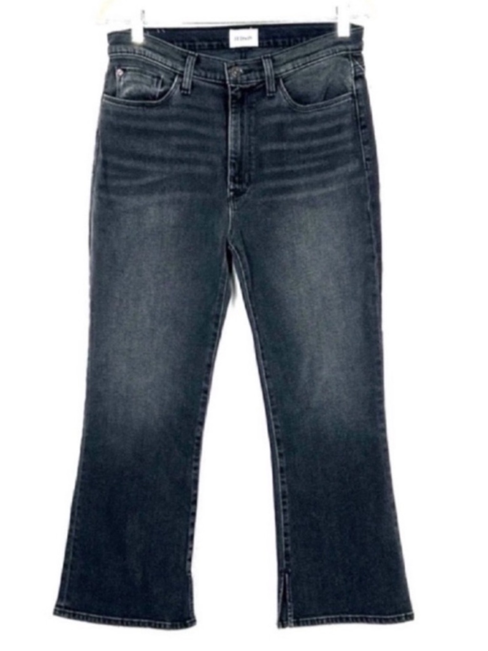 NWT Hudson high rise gray denim bootcut crop Blair Demetria jeans size 30 NEW